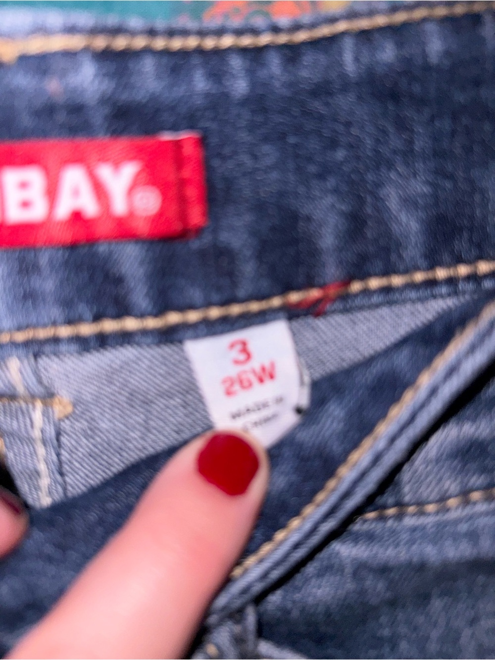 UNIONBAY Women's Dark Wash Denim Shorts - Blue - Picture 5 of 5